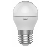 Лампа светодиодная Gauss Basic E27 7.5Вт 4100K 1053228