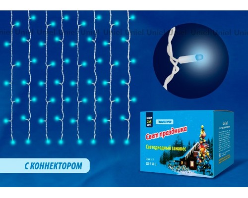 Занавес световой Uniel  ULD-C2030-240/SWK BLUE IP67