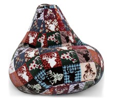 Кресло-мешок С Оленями Дарк 2XL