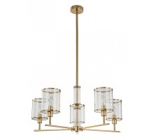 Люстра на штанге Indigo Dante 13022/5R Brass