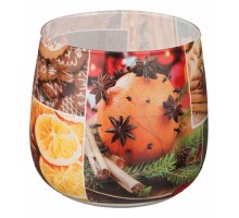 Свеча декоративная (6x7 см) Christmas time 348-438