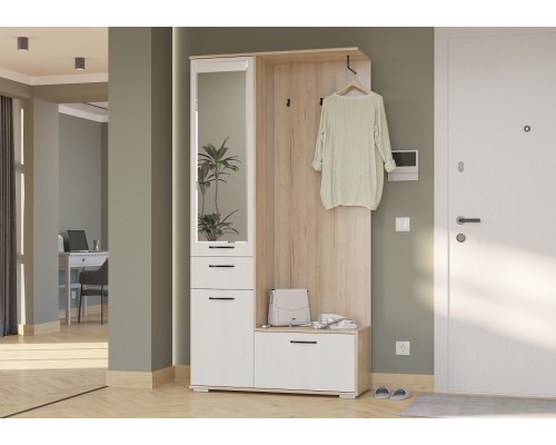 Стенка для прихожей Лайм 2-3436