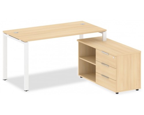 Стол письменный Metal System БП.РС-СТС-2.3 (R)