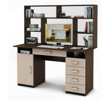 Стол компьютерный Лайт-7Я СН