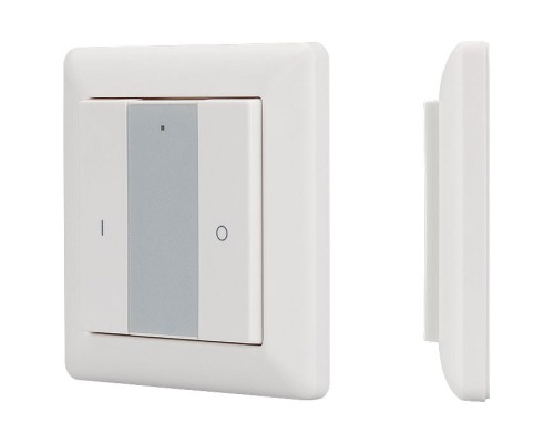 Панель-диммера клавишная накладная Arlight Knob SR-2853K2-RF-UP White (3V, DIM, 1 зона)