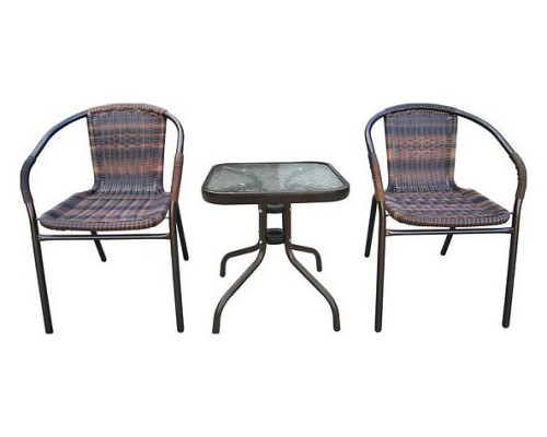 Набор уличный TLH-037B/055S-45x45 Brown 2Pcs