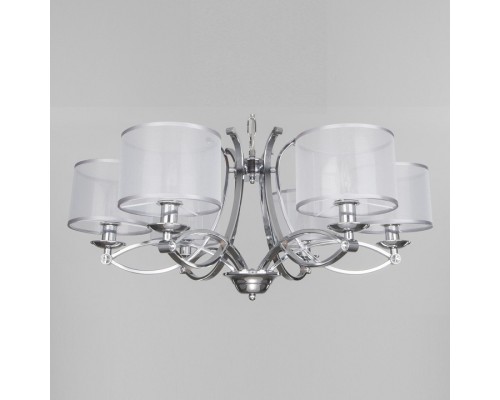 Подвесная люстра Eurosvet Fabiola 60109/6 хром