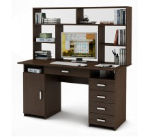 Стол компьютерный Лайт-7Я СН