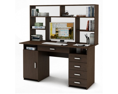 Стол компьютерный Лайт-7Я СН