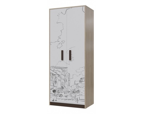 Шкаф платяной Арабика 6-9433