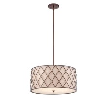 Светильник на штанге Quoizel Brown Lattice QZ-BROWN-LATTICE-P-L