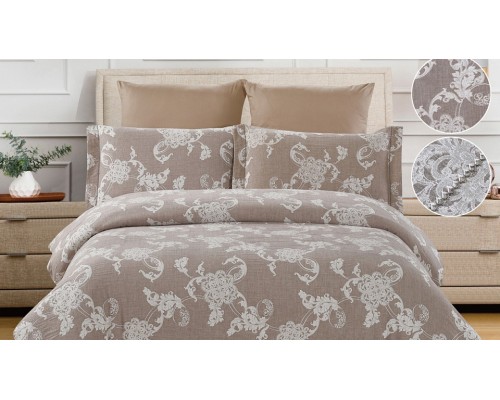 Постельное белье евростандарт Cotton Jacquard