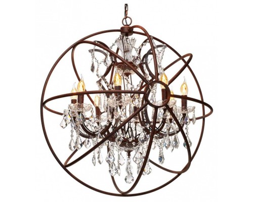 Подвесная люстра Loft it Foucaults orb crystal LOFT1897/8