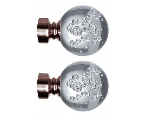 Набор из 2 наконечников для карнизов Шар Гелий