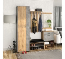 Стенка для прихожей Мини Лайт Комп.6