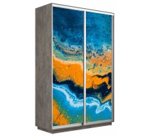 Шкаф-купе Экспресс Фото дуо 1006 1400x600x2200