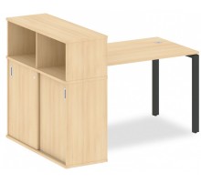 Стол письменный Metal System БП.РС-СШК-3.2 Т