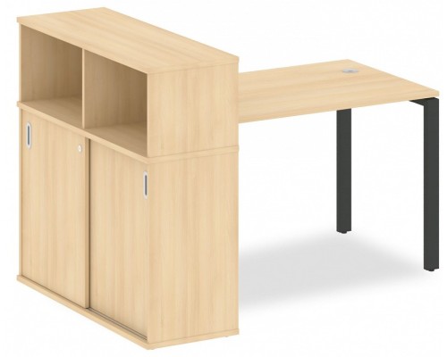 Стол письменный Metal System БП.РС-СШК-3.2 Т