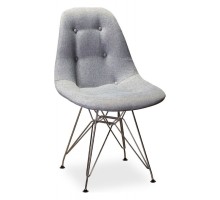 Стул Eames Сканди Грей/CR