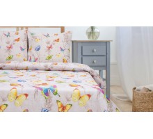 Постельное белье евростандарт Бабочки
