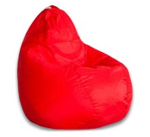 Кресло-мешок Красное Оксфорд XL