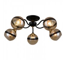 Потолочная люстра Imex 3595 MD.3595-5-S BK+FGD