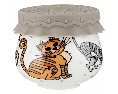 Банка для пищевых продуктов (180 мл) Озорные Коты 359-807