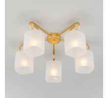 Потолочная люстра Eurosvet Camila 30143/5 латунь