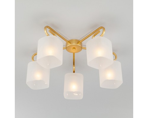 Потолочная люстра Eurosvet Camila 30143/5 латунь