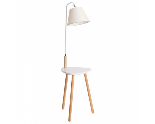 Торшер с полкой Arte Lamp Combo A9201PN-1WH