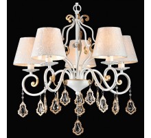 Подвесная люстра Natali Kovaltseva Grace Grace 10427/5C WHITE GOLD