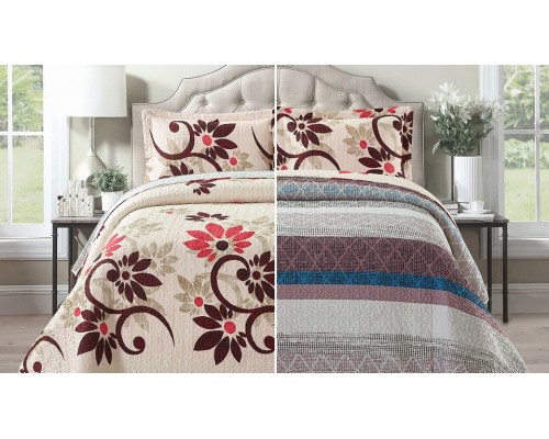 Покрывало с наволочками полутораспальное Cler