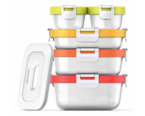 Набор из 5 контейнеров Neat Stack ZK301