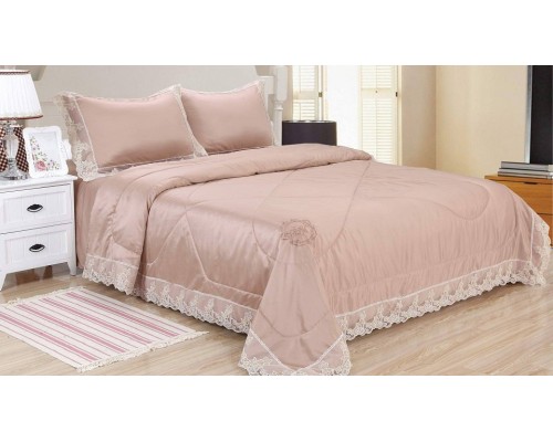 Постельное белье с одеялом семейное Тиара