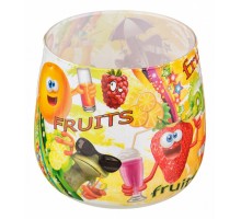 Свеча ароматическая (6x7 см) Фрукты 348-484