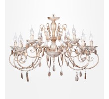 Подвесная люстра Eurosvet Galatea 10009/12 белый с золотом