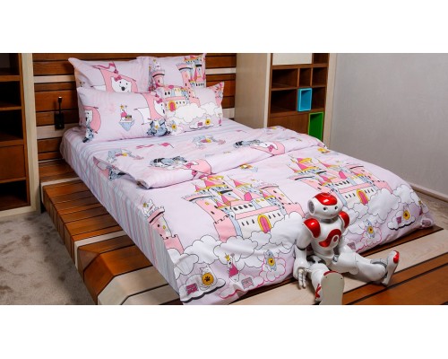 Постельное белье полутораспальное Кошечки-Принцессы