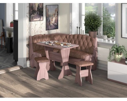 Уголок кухонный Орхидея