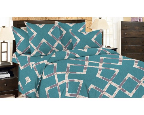 Постельное белье евростандарт Мако-сатин Art