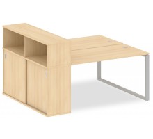 Стол письменный Metal System БО.РС-СШК-2.3 Т