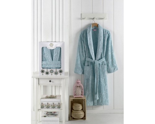 Халат женский (50/52(RUSсм) XXL(INTсм)см) Asiya