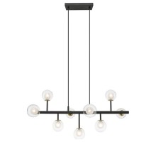 Подвесная люстра Zumaline Riano P0454-09B-SDGF