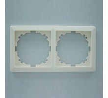 Рамка на 2 поста Imex 10044L 10044L-S130-Yellow