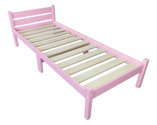 Кровать односпальная Компакт 2000x800 розовый