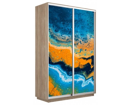 Шкаф-купе Экспресс Фото дуо 1006 1400x600x2400