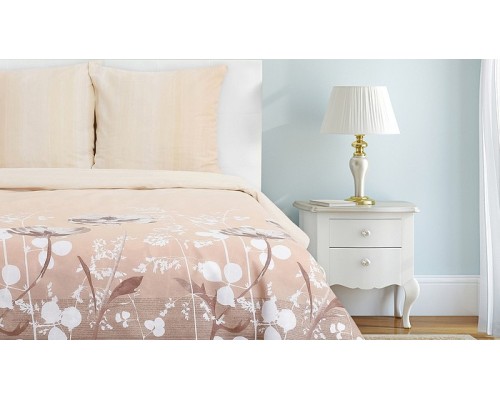 Постельное белье евростандарт Кремовое утро