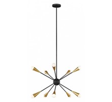 Люстра на штанге Feiss Jax FE-JAX10-MB