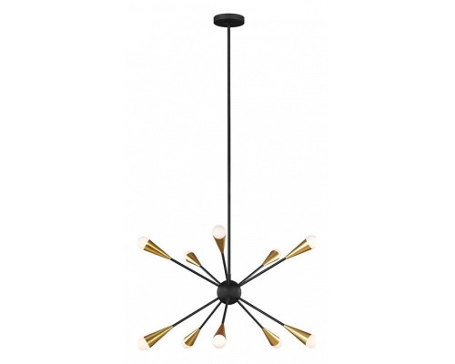 Люстра на штанге Feiss Jax FE-JAX10-MB