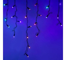 Бахрома световая [2.4x0.6 м] Edge ARD-EDGE-CLASSIC-2400x600-BLACK-88LED-LIVE RGB (230V, 6W)