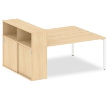 Стол письменный Metal System БП.РС-СШК-2.4 Т